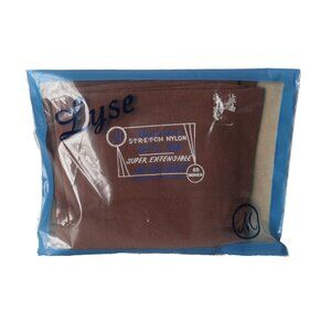Vintage Lyse Mondor Stretch Nylon Stockings Fits All Sizes